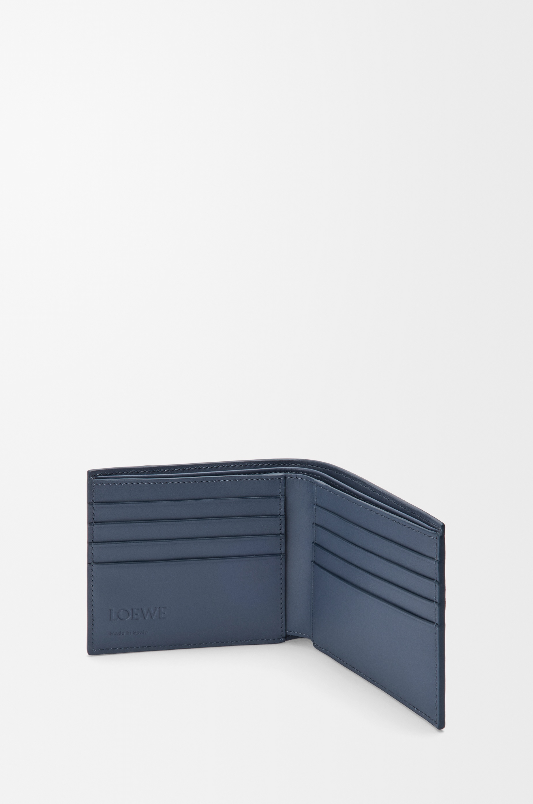 Puzzle bifold wallet in classic calfskin - 3
