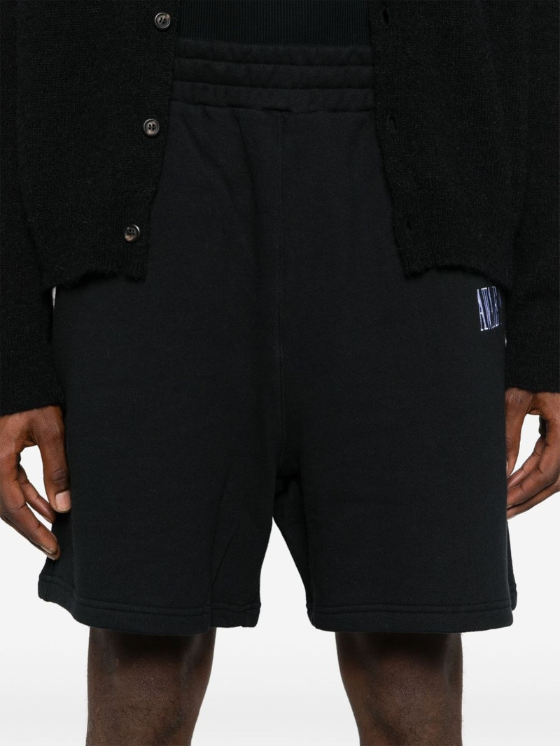 logo-embroidered track shorts 5