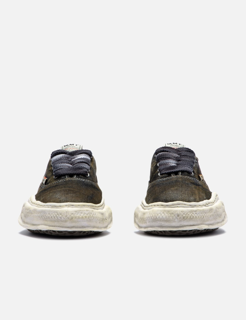 Maison MIHARAYASUHIRO "BAKER" OG SOLE WASHED DENIM LOW-TOP SNEAKER outlook