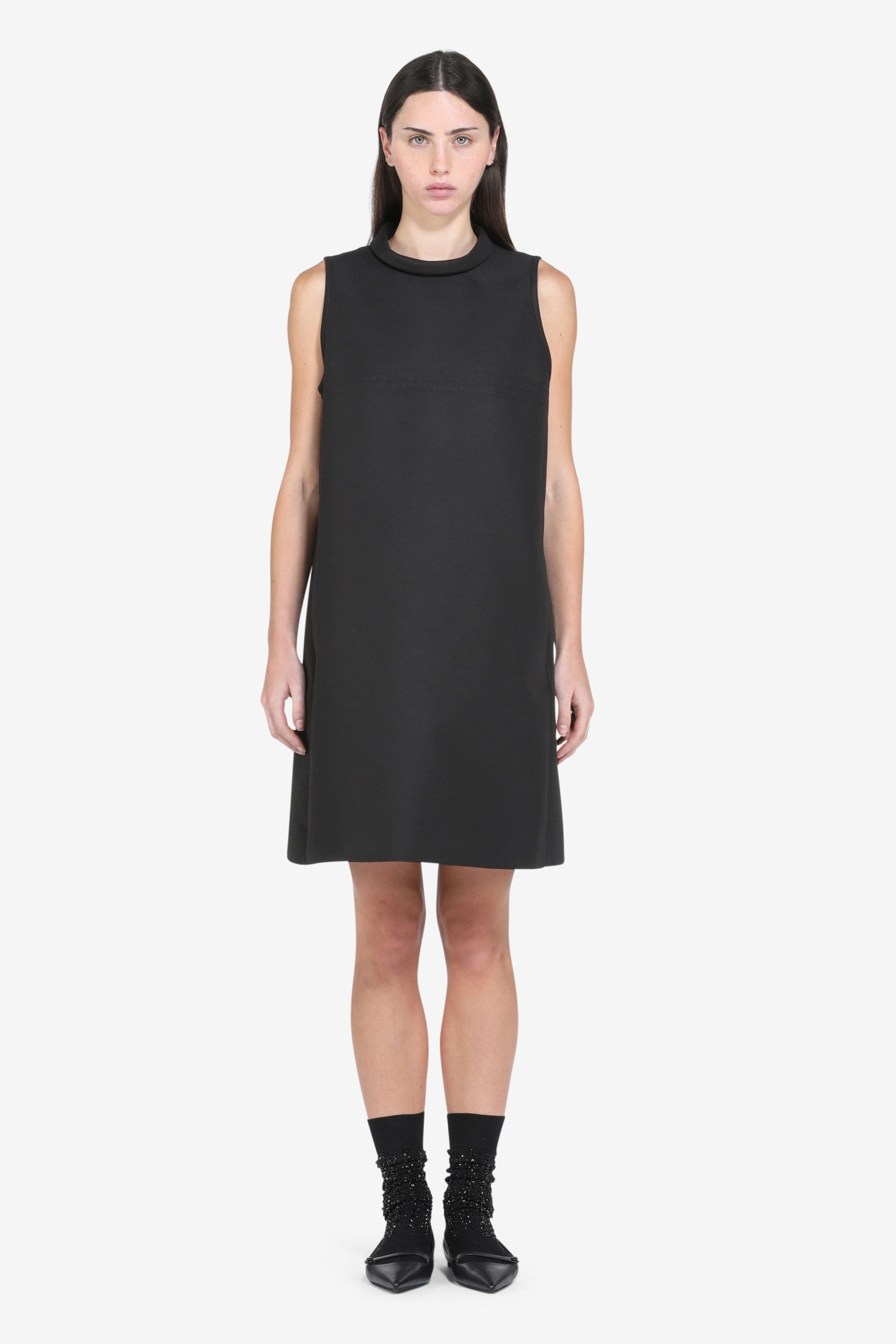 SLEEVELESS MINI DRESS - 1