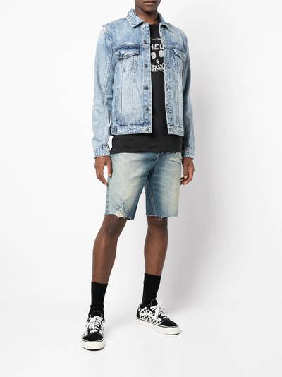 Ksubi logo-detail denim shorts outlook