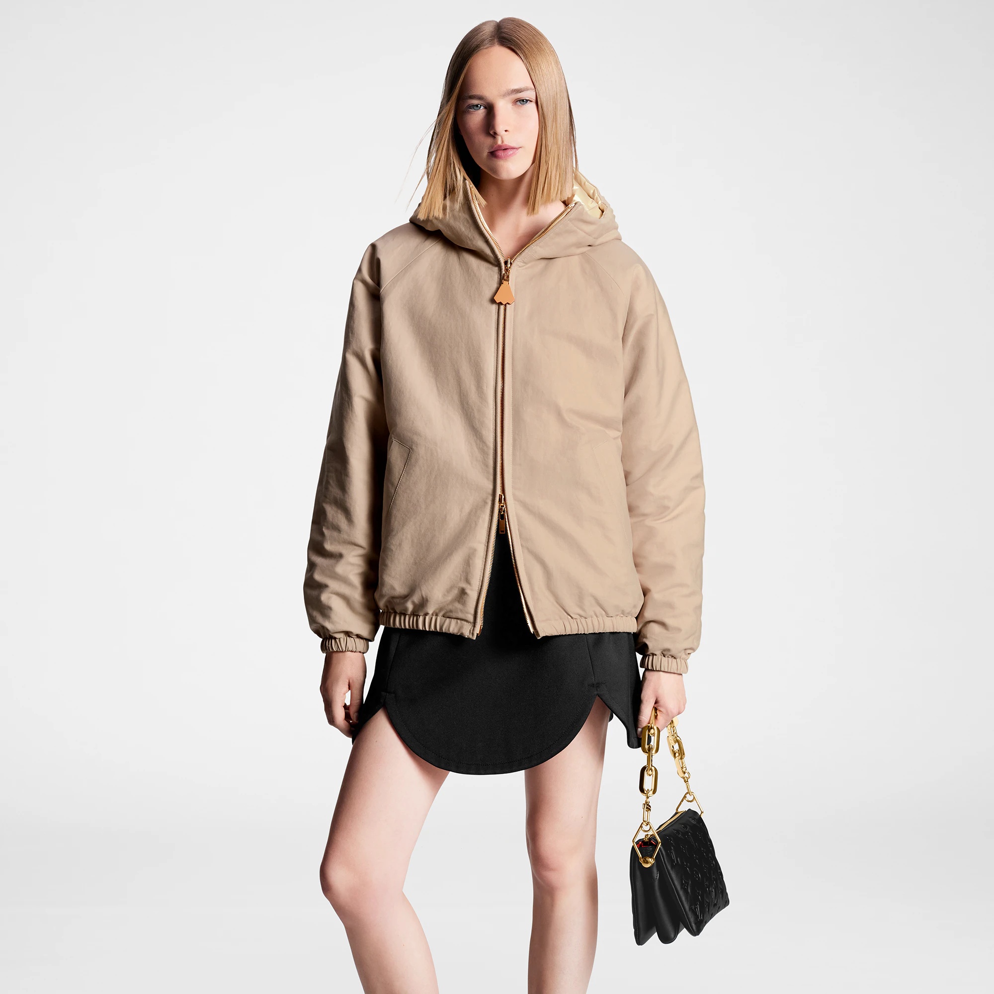 Reversible Quilted Hooded Jacket - 5