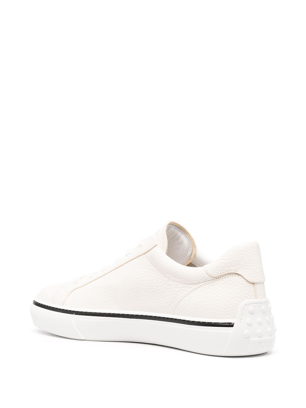 contrast-trim low-top sneakers - 3