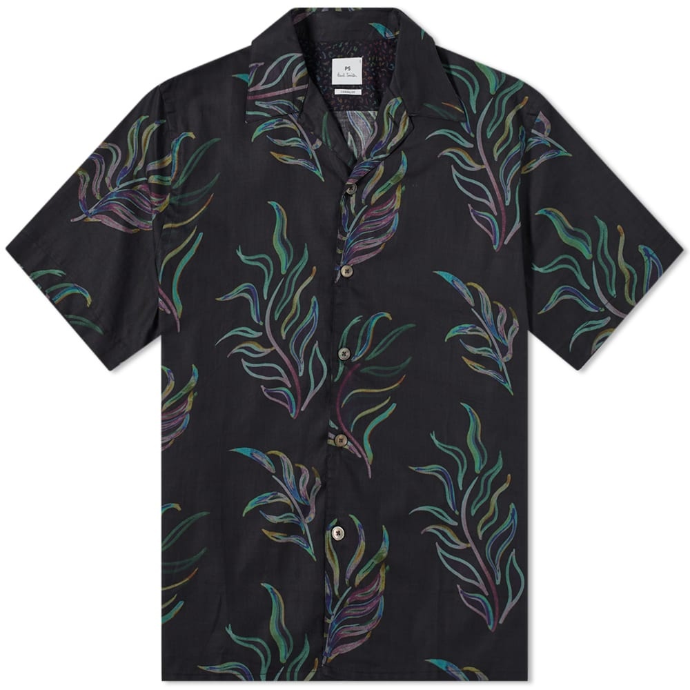 Paul Smith Leaf Print Vacation Shirt - 1