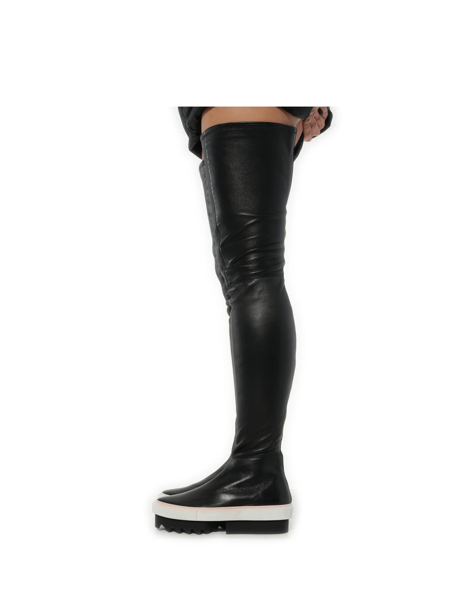 Platform Otk Skate Sneaker in Black - 1