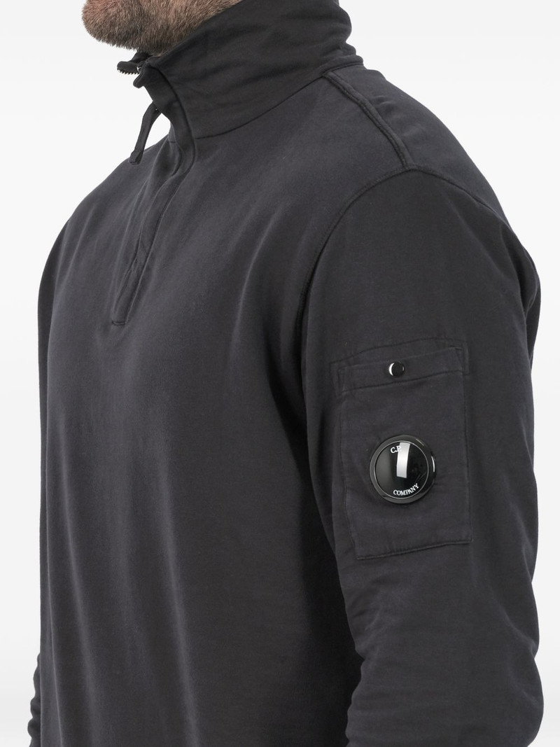 zip funnel neck sweatshirt 6