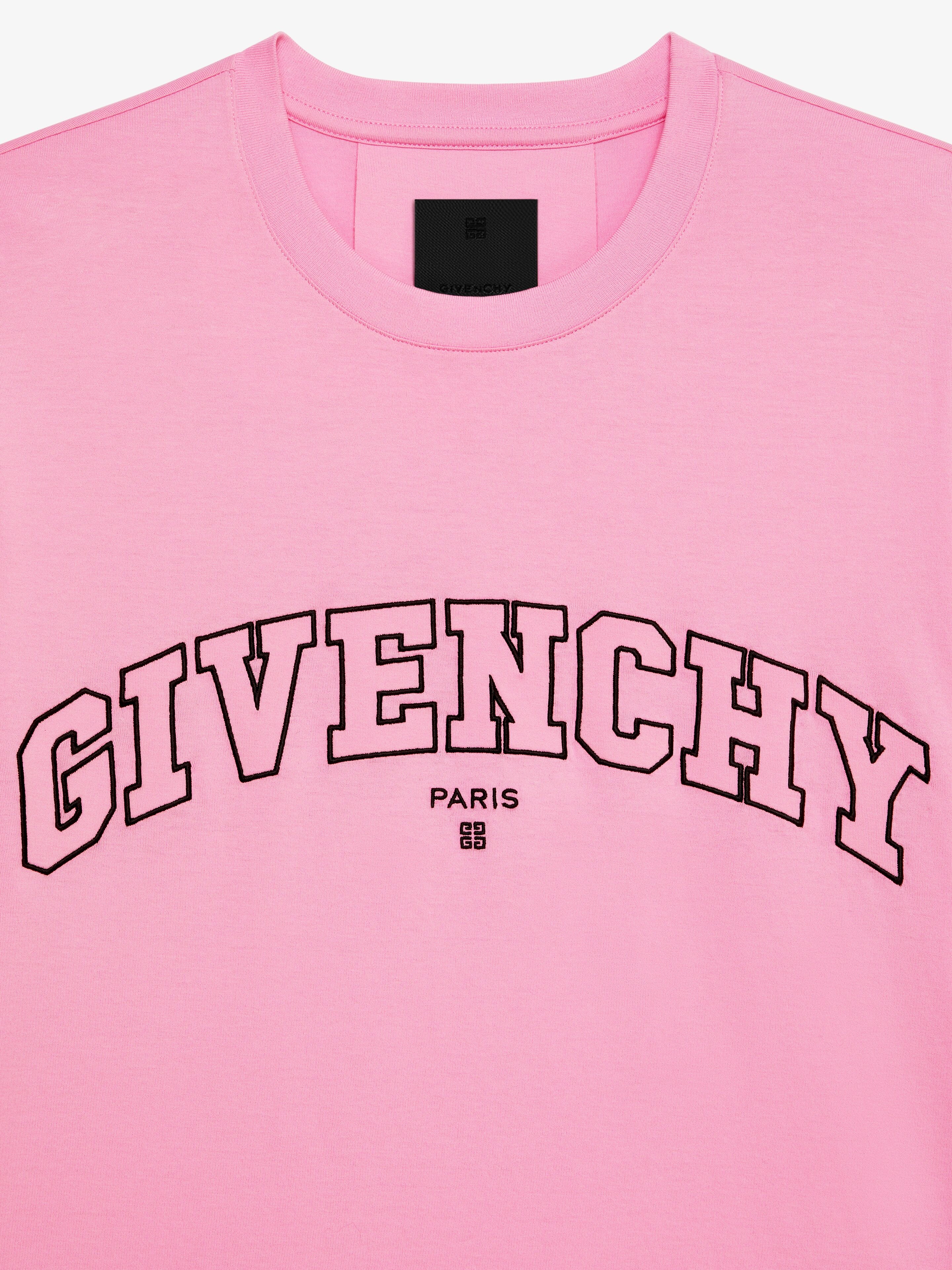 GIVENCHY COLLEGE T-SHIRT IN COTTON - 5