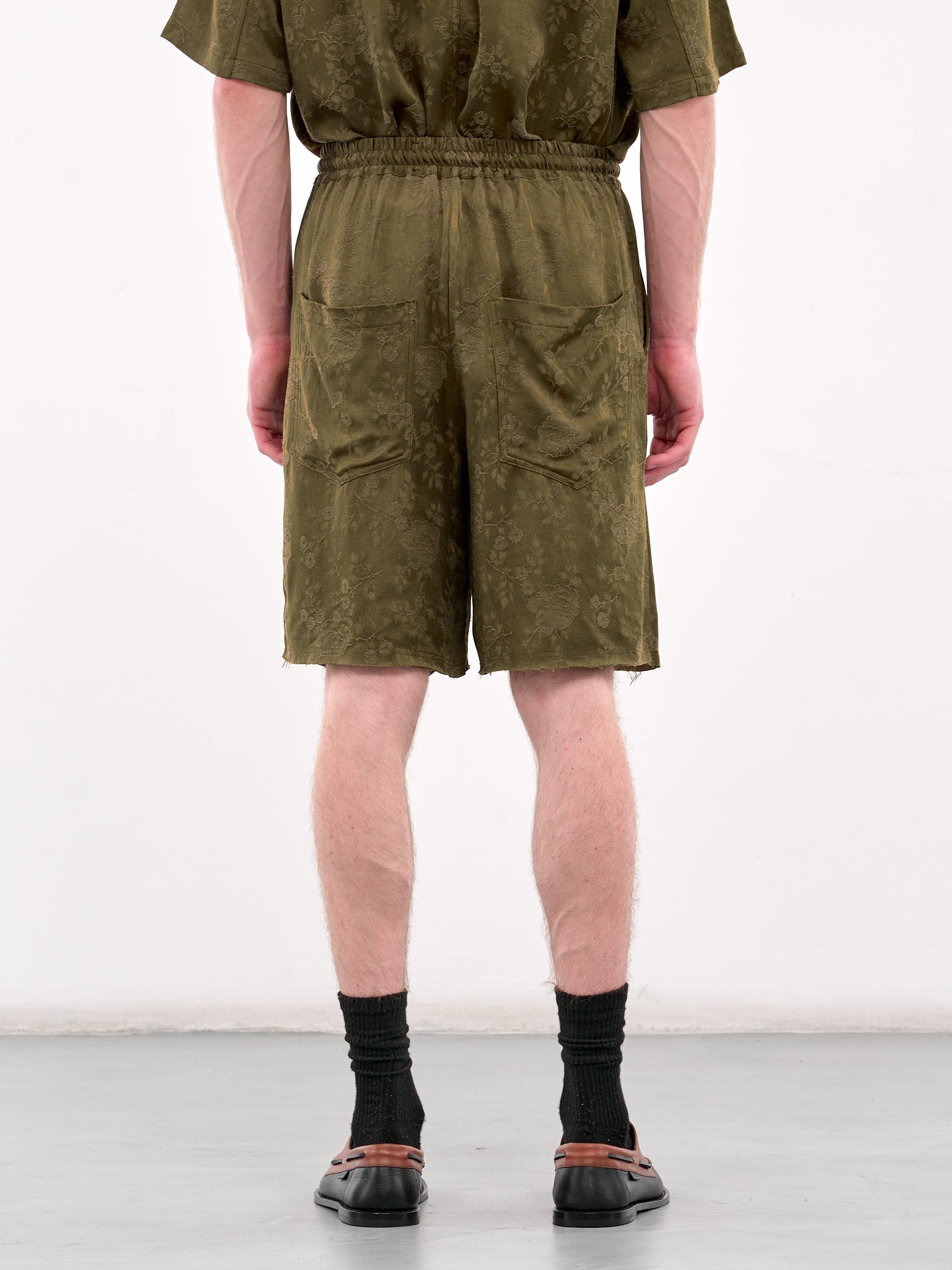 Raw Lined Elasticated Shorts - 3