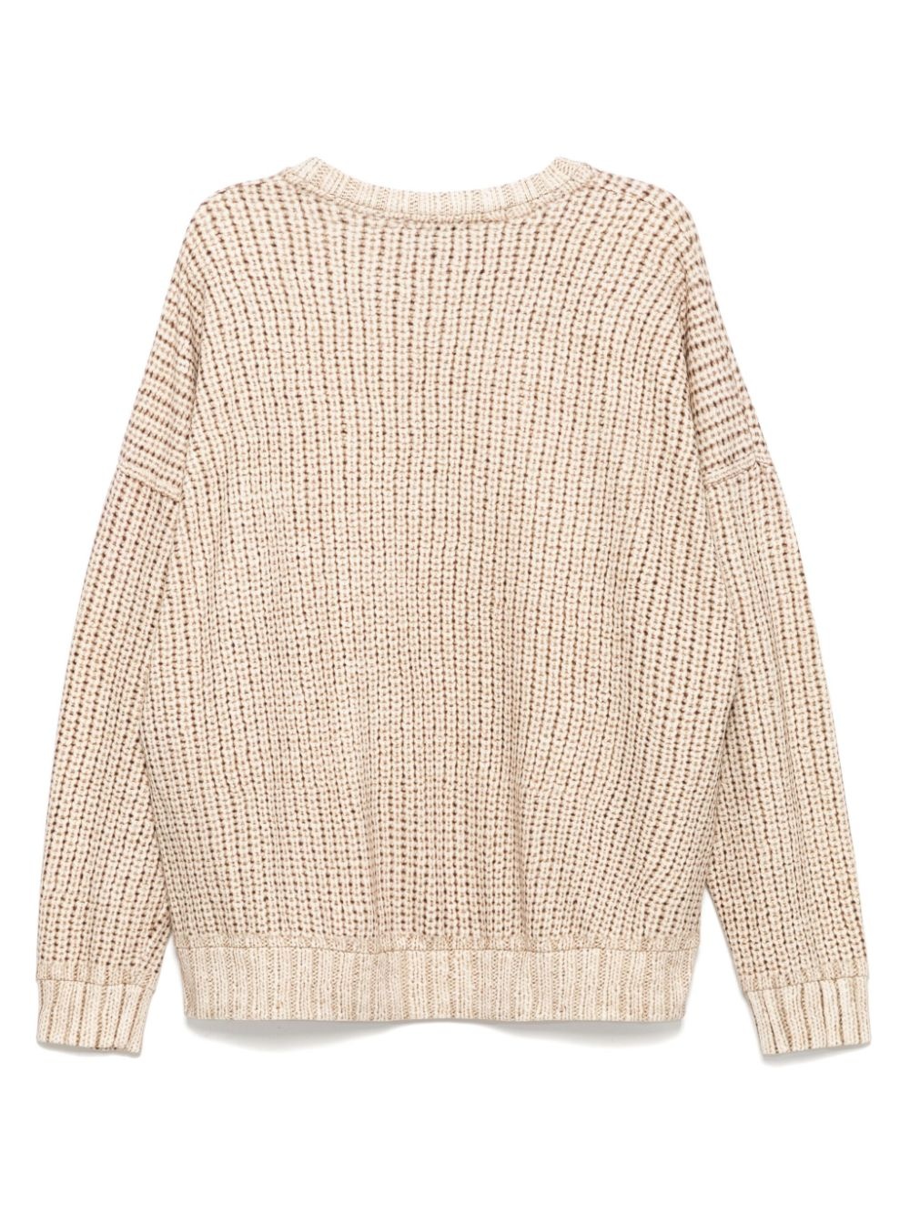 FAKE KNIT PRINTING SWEATER - 2