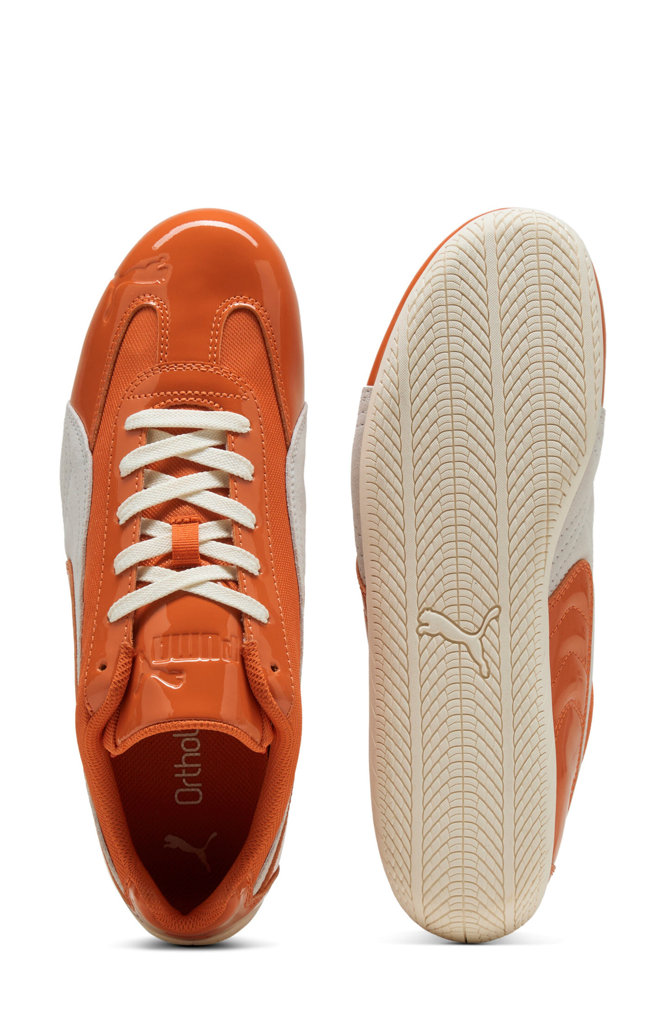 PUMA Speedcat Patent Sneaker in Fall Foliage/Feather Gray at Nordstrom - 3