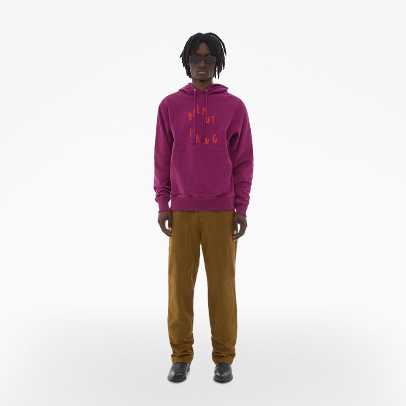 Helmut Lang SCRIBBLE LOGO HOODIE outlook