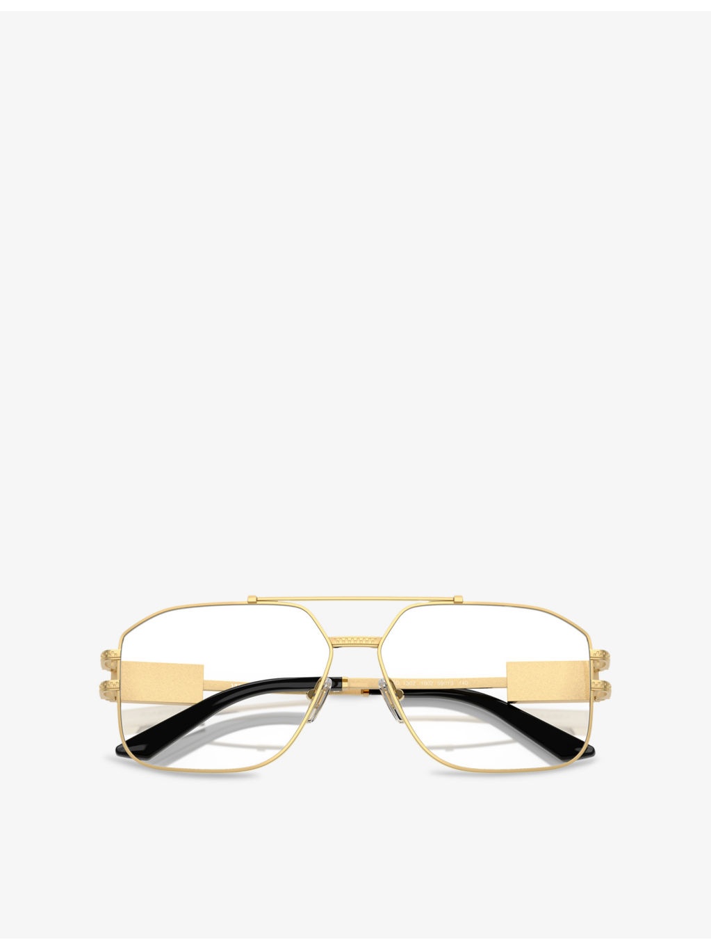VE1302 Irregular-Frame Metal Optical Glasses - 5