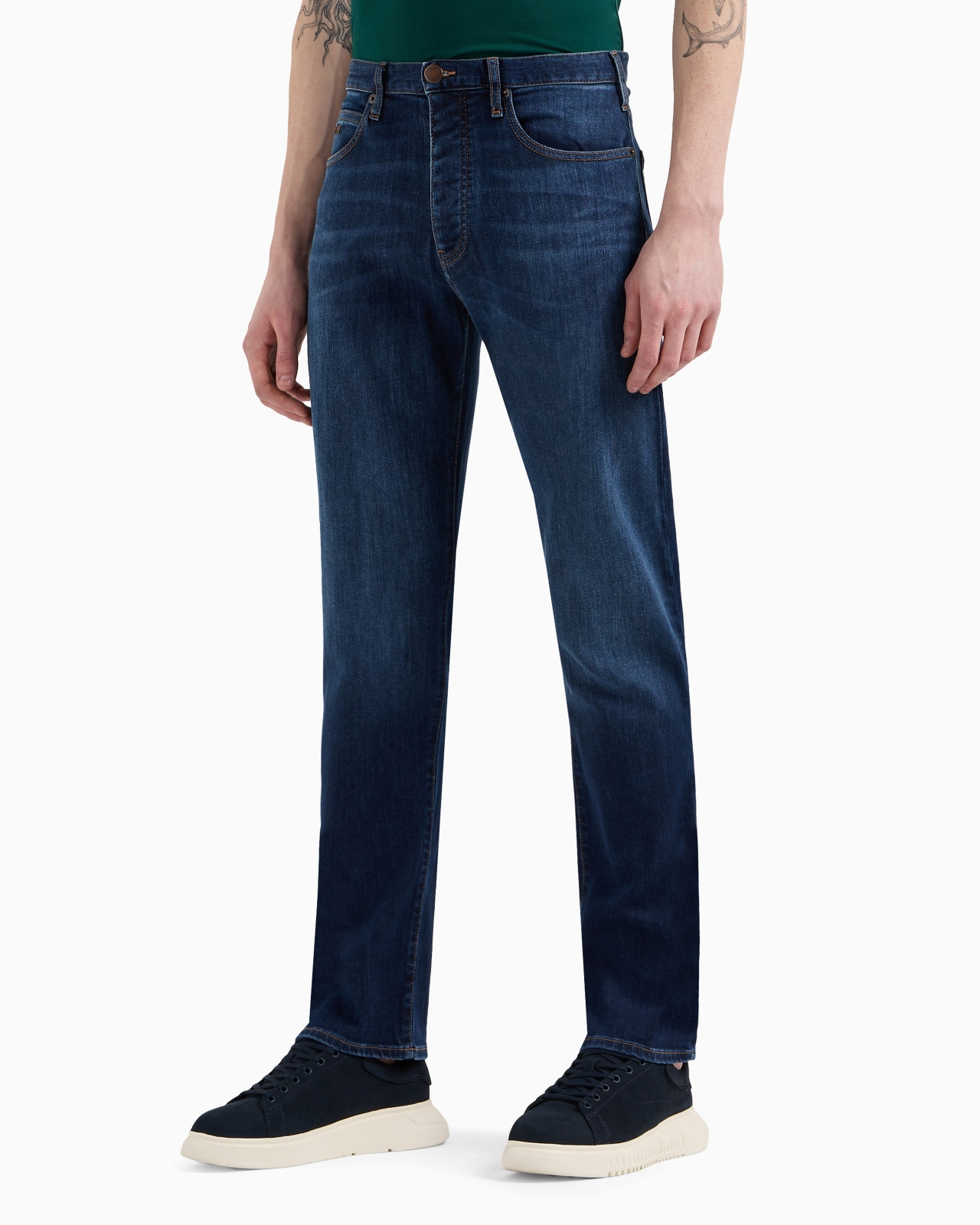 J21 Regular-fit jeans in washed 11.5 oz comfort denim - 4