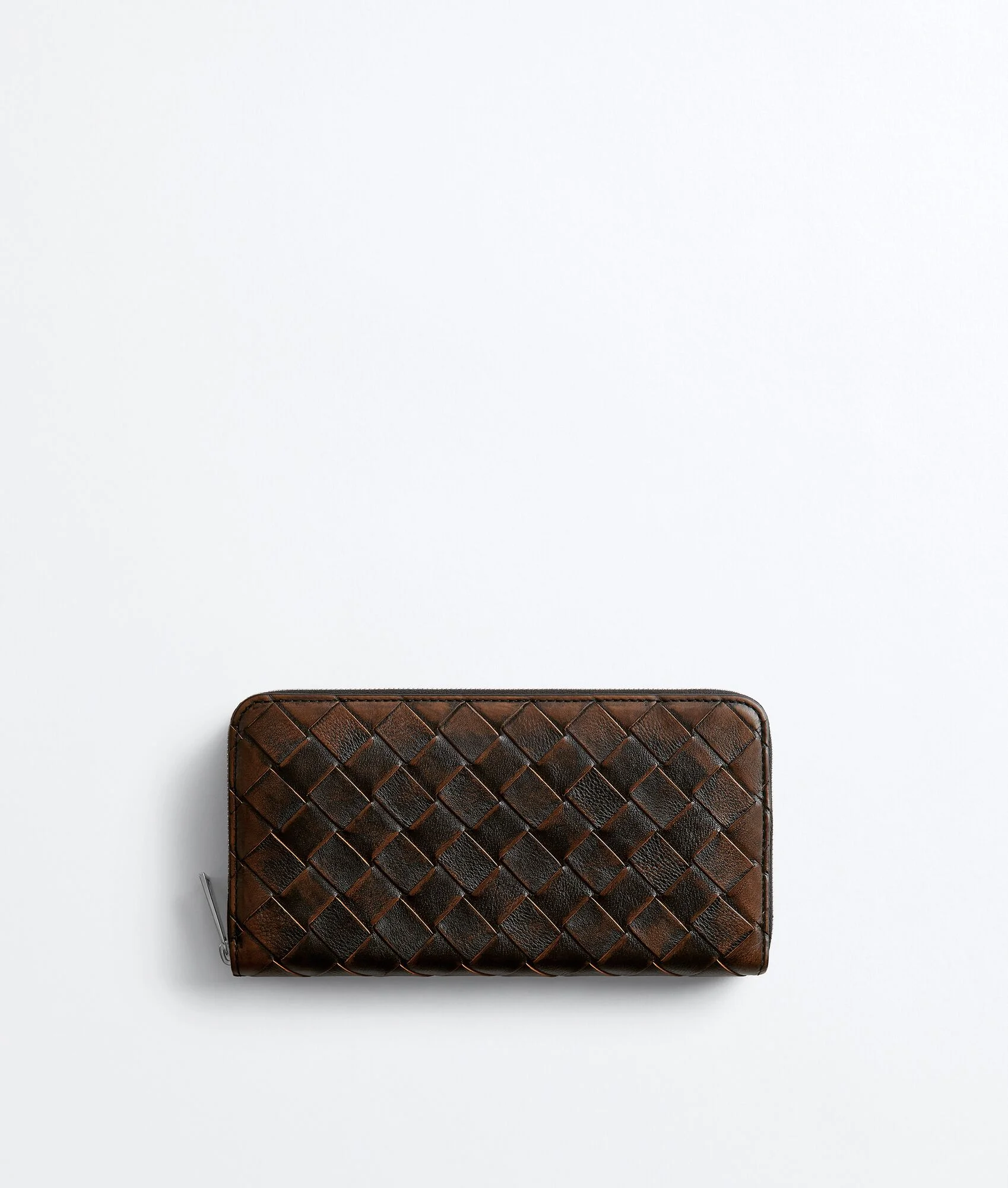 Intrecciato Zip-Around Wallet - 1