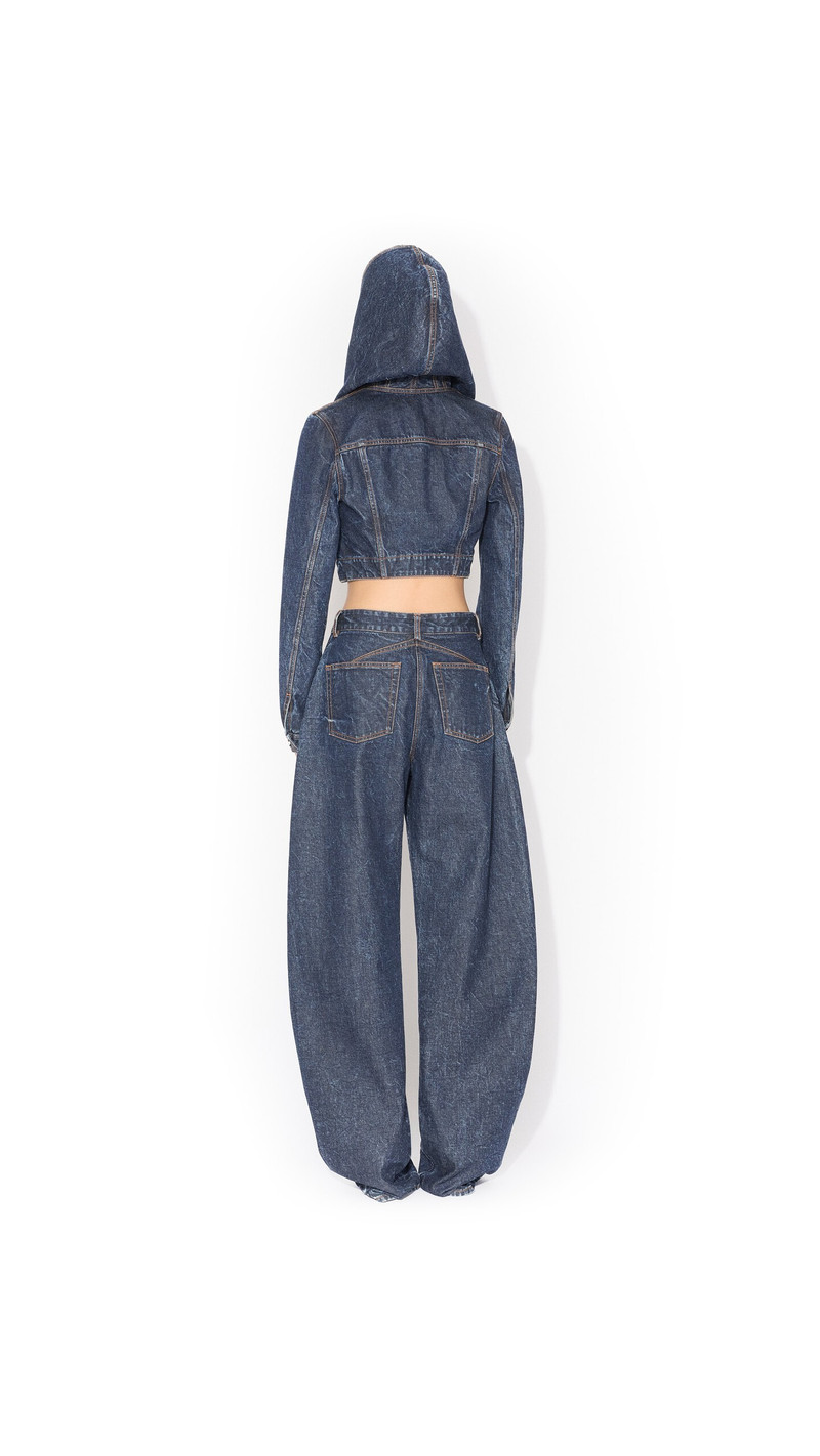 Alaïa LOW ROUND DENIM PANTS outlook