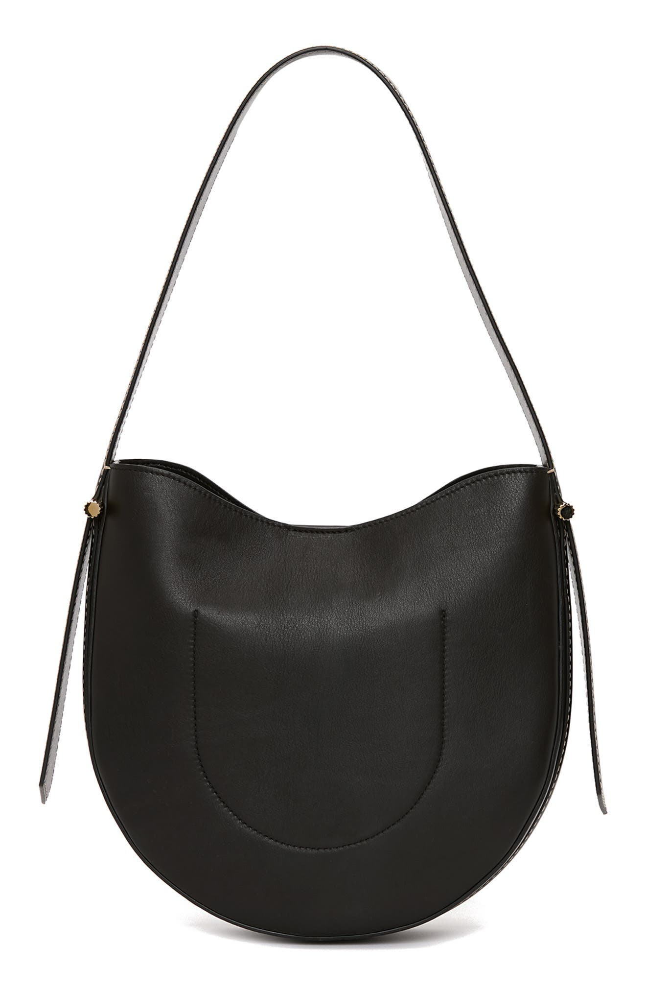 Victoria Beckham 
Dia Leather Hobo Bag
 in Black at Nordstrom - 2