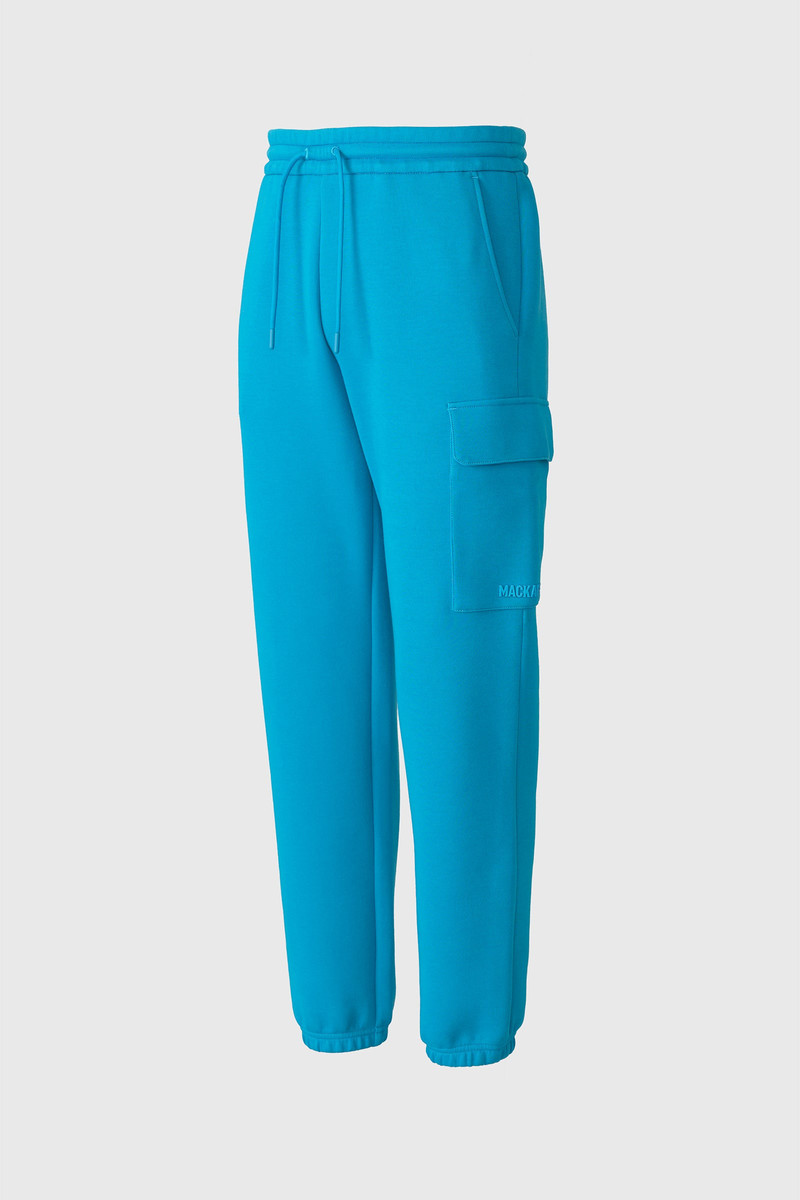 MARVIN-RZ Double face jersey cargo sweatpants 1