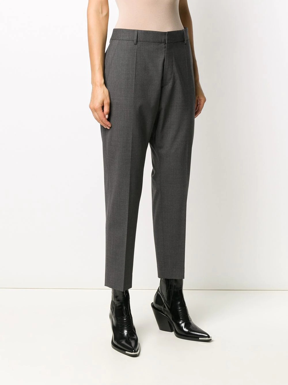 tailored cropped trousers - 3