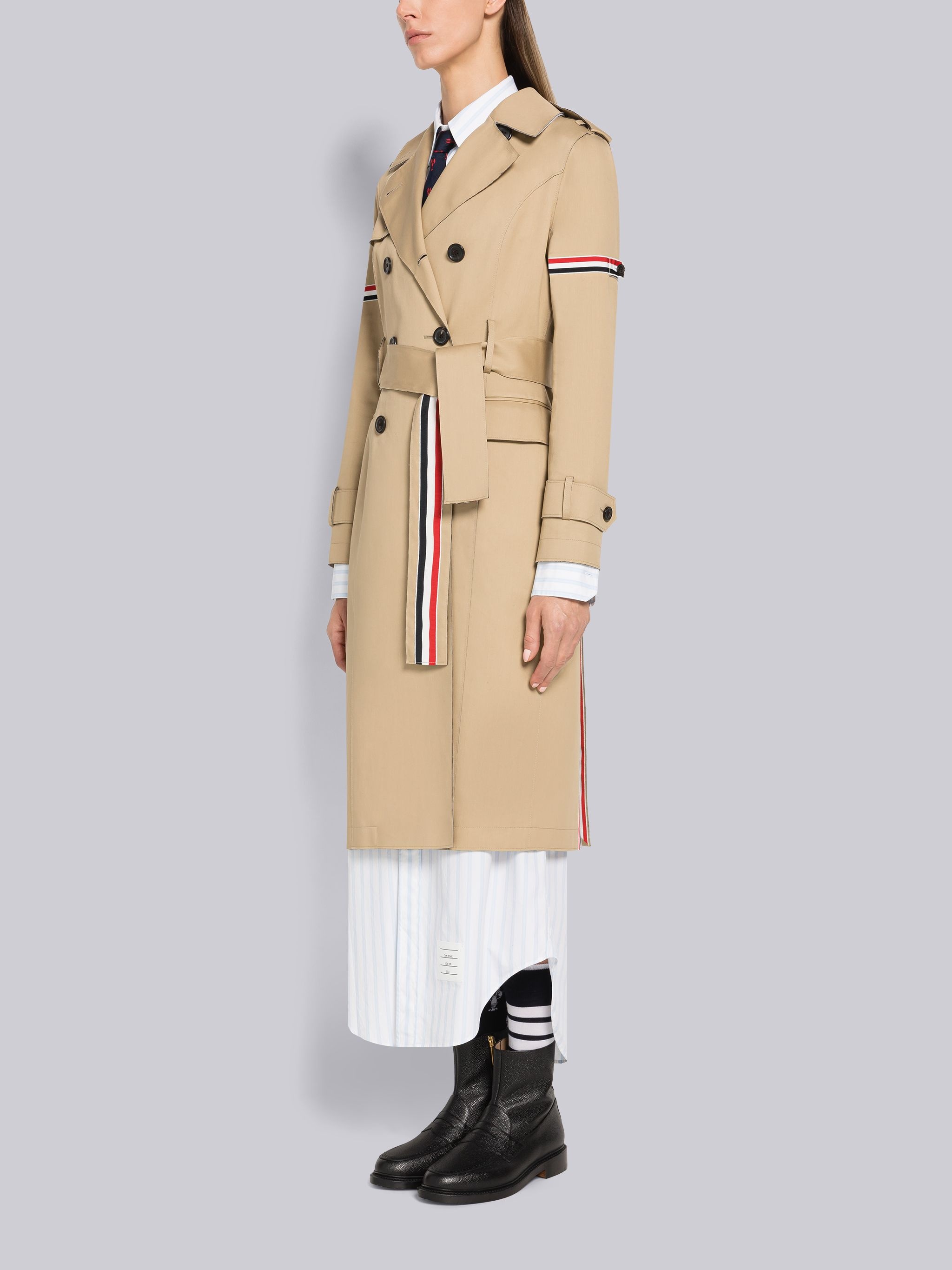 Mackintosh High Armhole Armband Trench Coat - 2