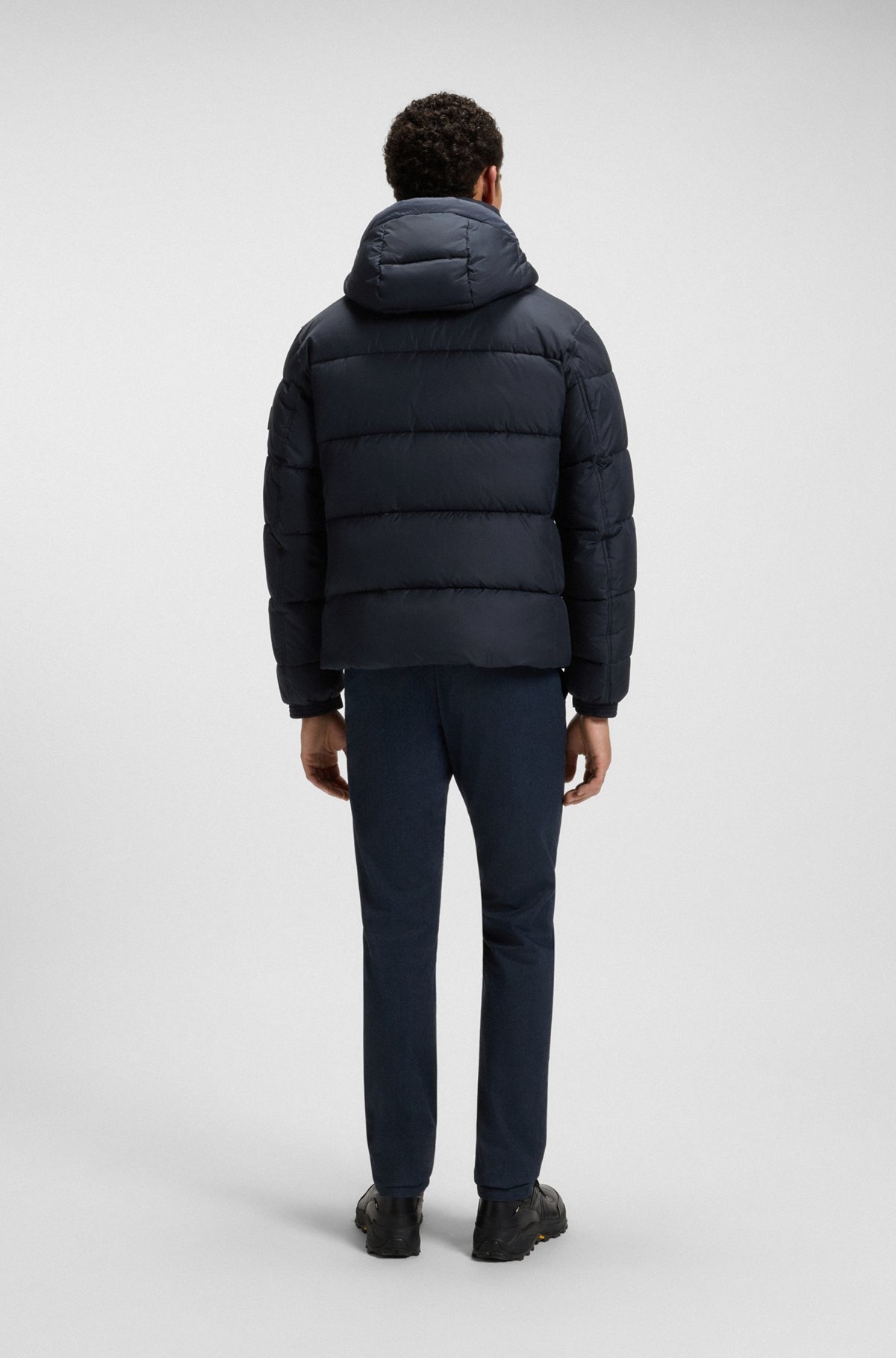 REGULAR-FIT JACKET IN WATER-REPELLENT FABRIC - 4