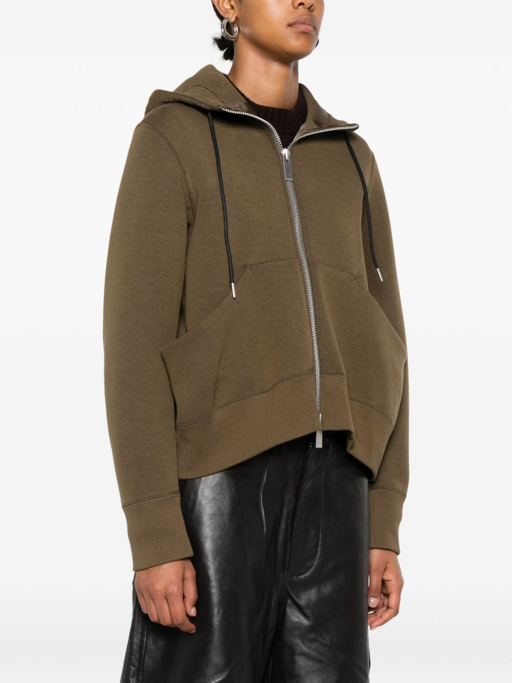 zip-up hoodie - 3