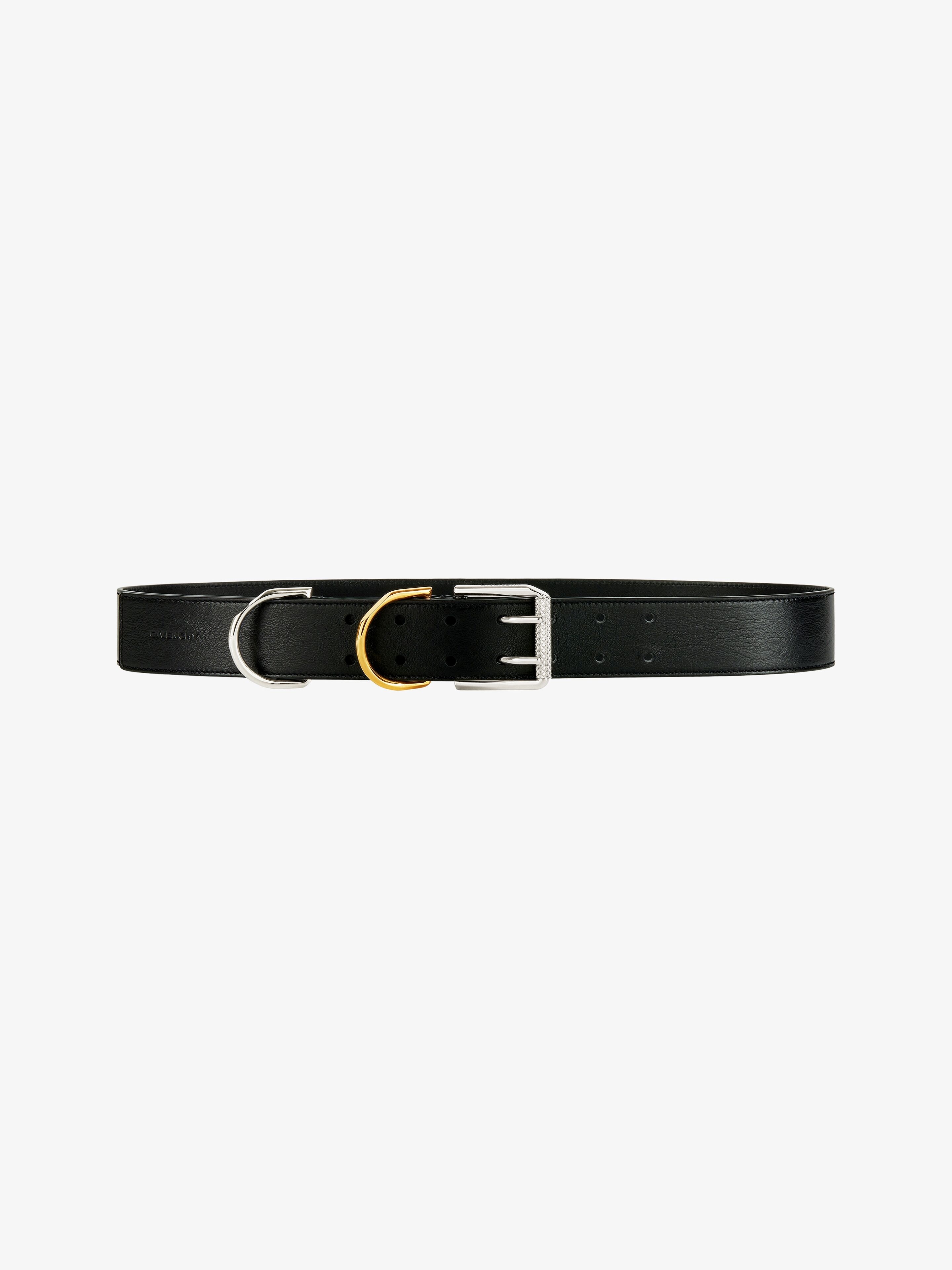 VOYOU BELT IN LEATHER - 1