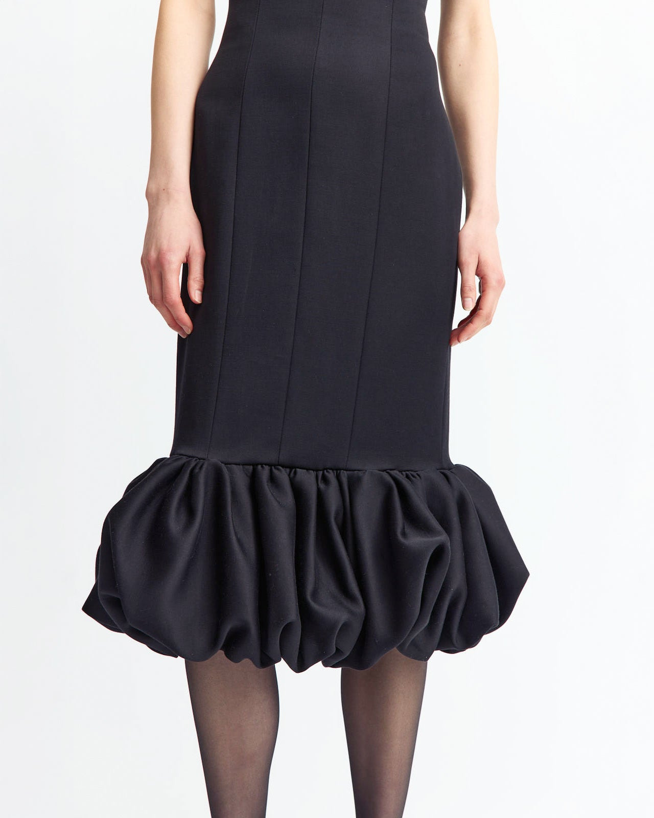 ARCELIN MIDI DRESS IN TAILORING - 5