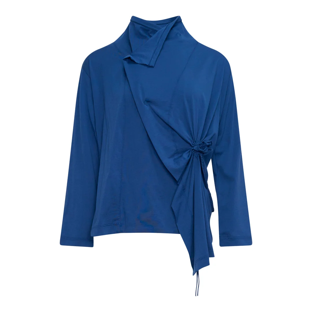 Lace-Up String Cardigan - 1