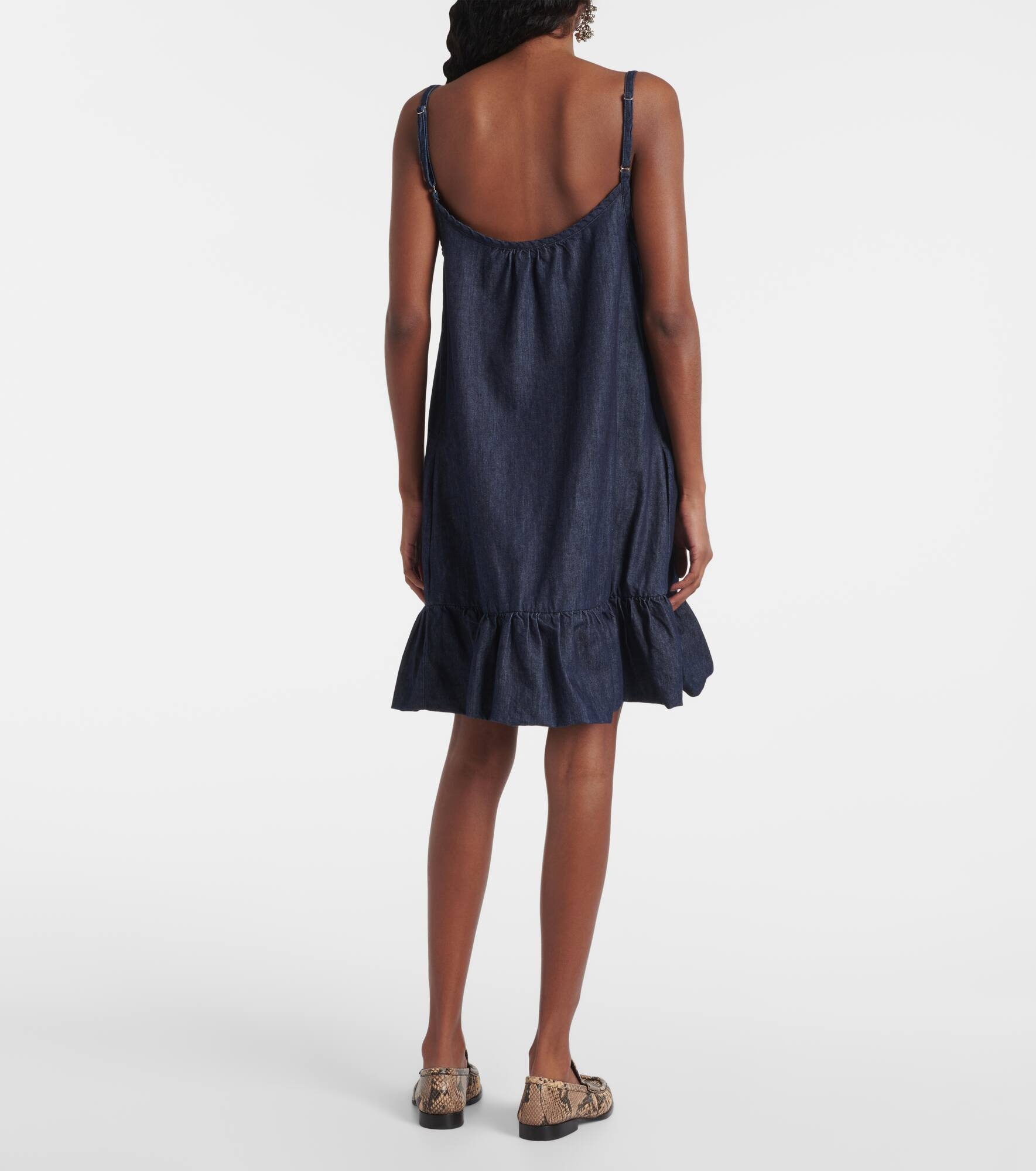Denim minidress - 3