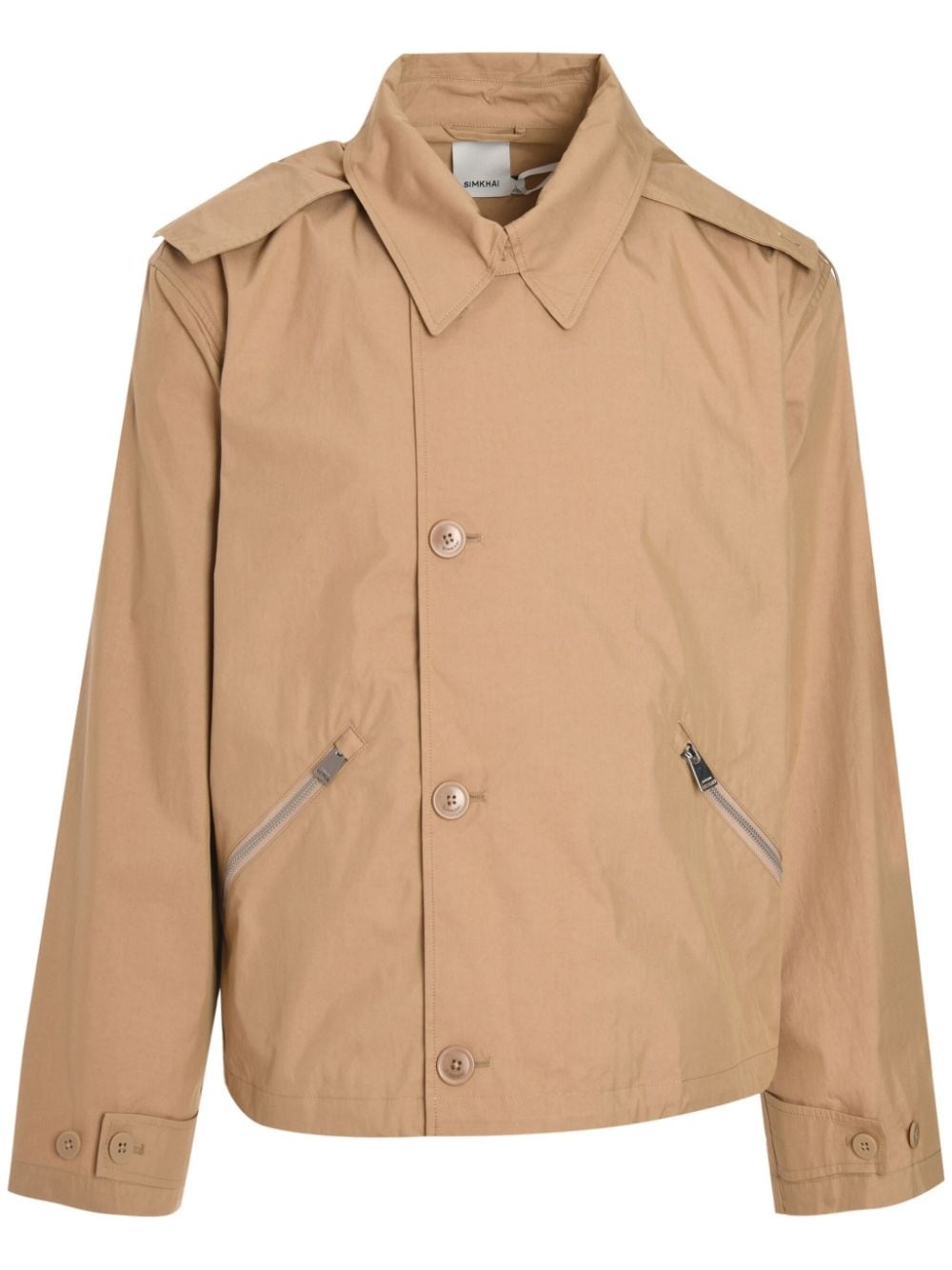 detachable-hood ward utility jacket - 1