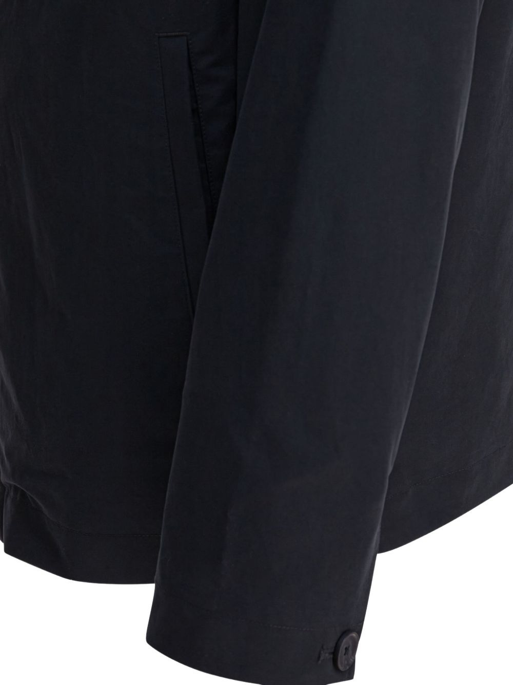 button-cuff zip-front jacket - 5