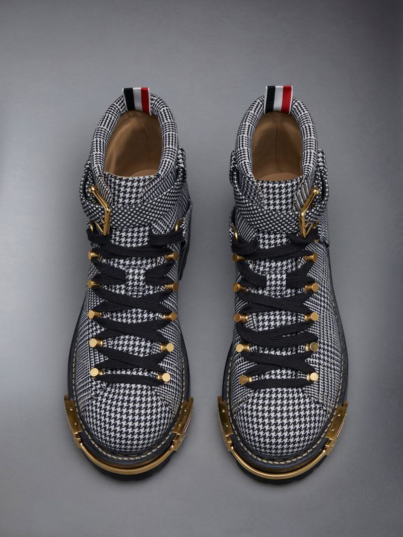 Prince of Wales Heavy Wool Suiting Hiking Boot 4