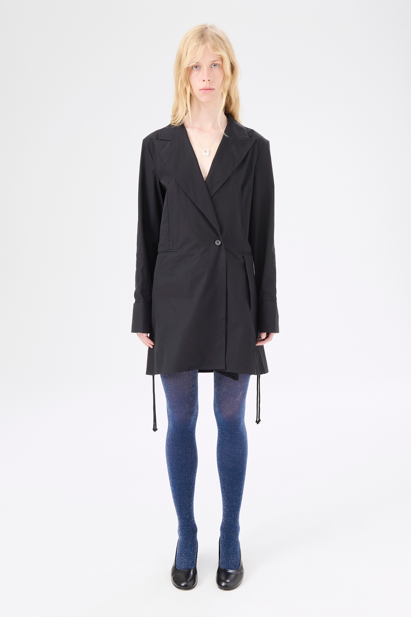 Blazer Shirt Ripe Black Poplin - 2