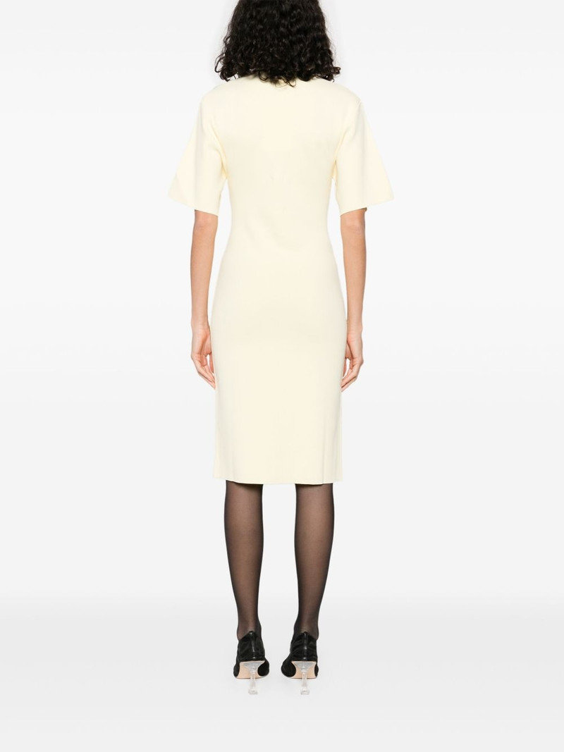 fine-knit midi dress 4