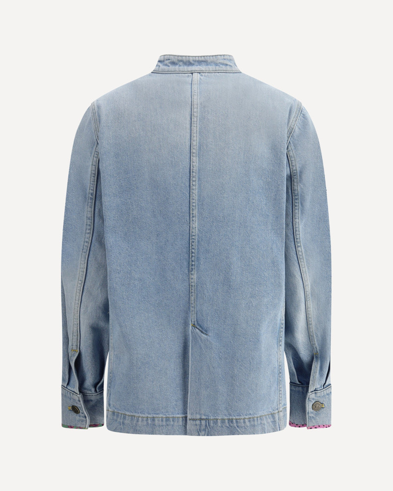 Valentino Denim Jacket with embroidery outlook