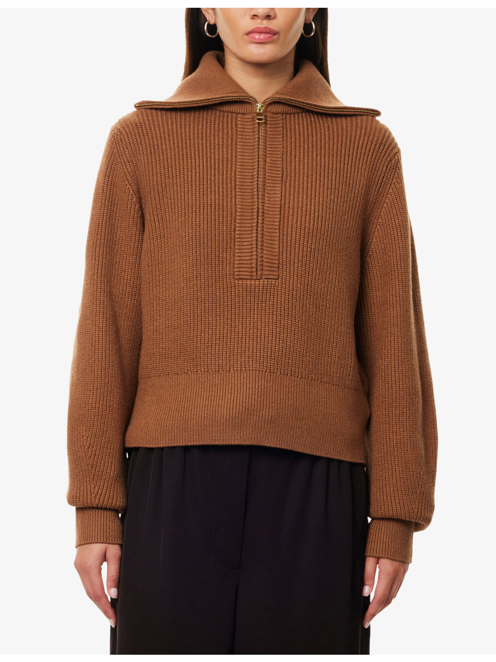 Maura Ribbed Knitted Jumper - 3