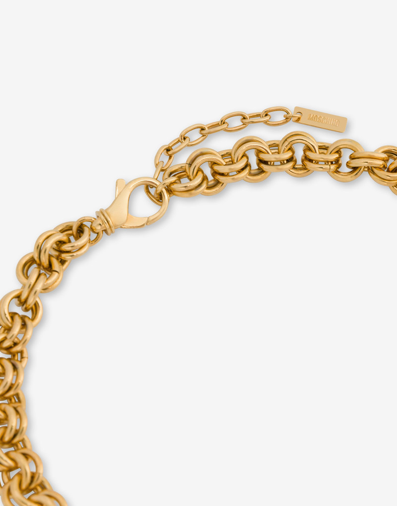 '60S LETTERING CHOKER NECKLACE 3