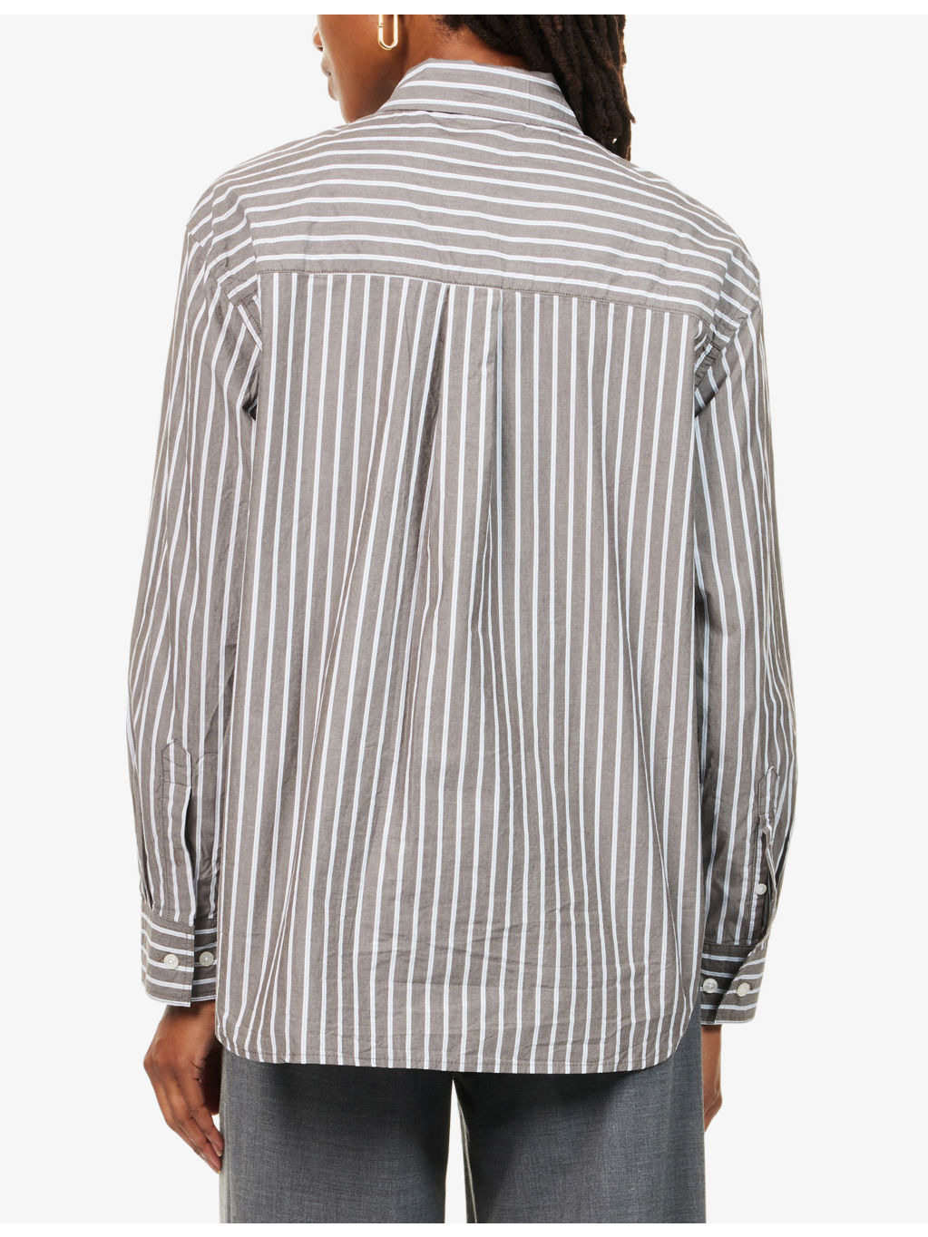 Salova Striped Cotton Shirt - 4