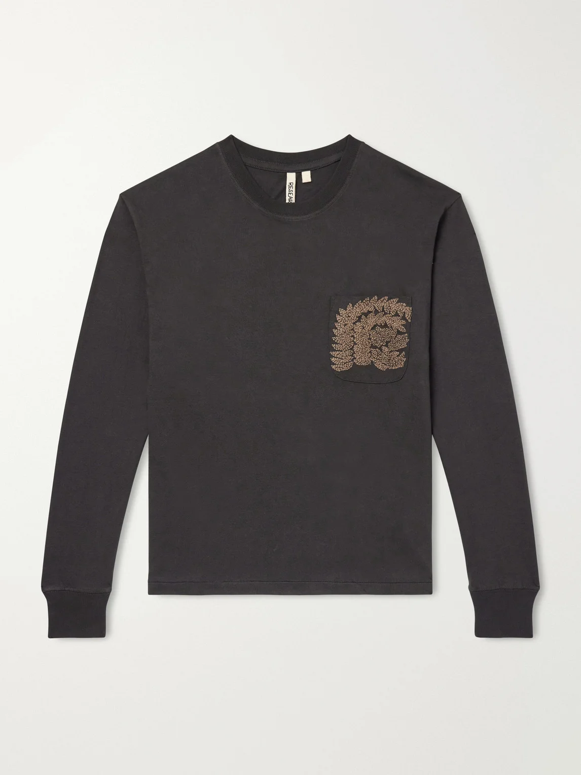 Paisley Embroidered Cotton-Jersey T-Shirt - 1