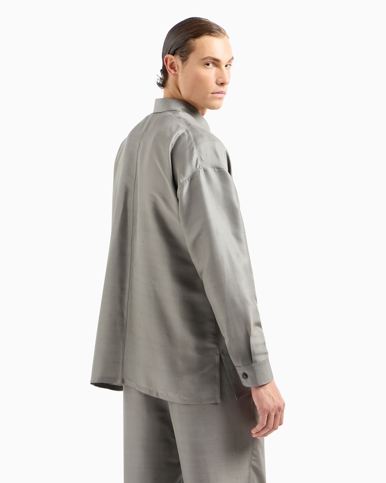 SILK SHIRT JACKET - 3