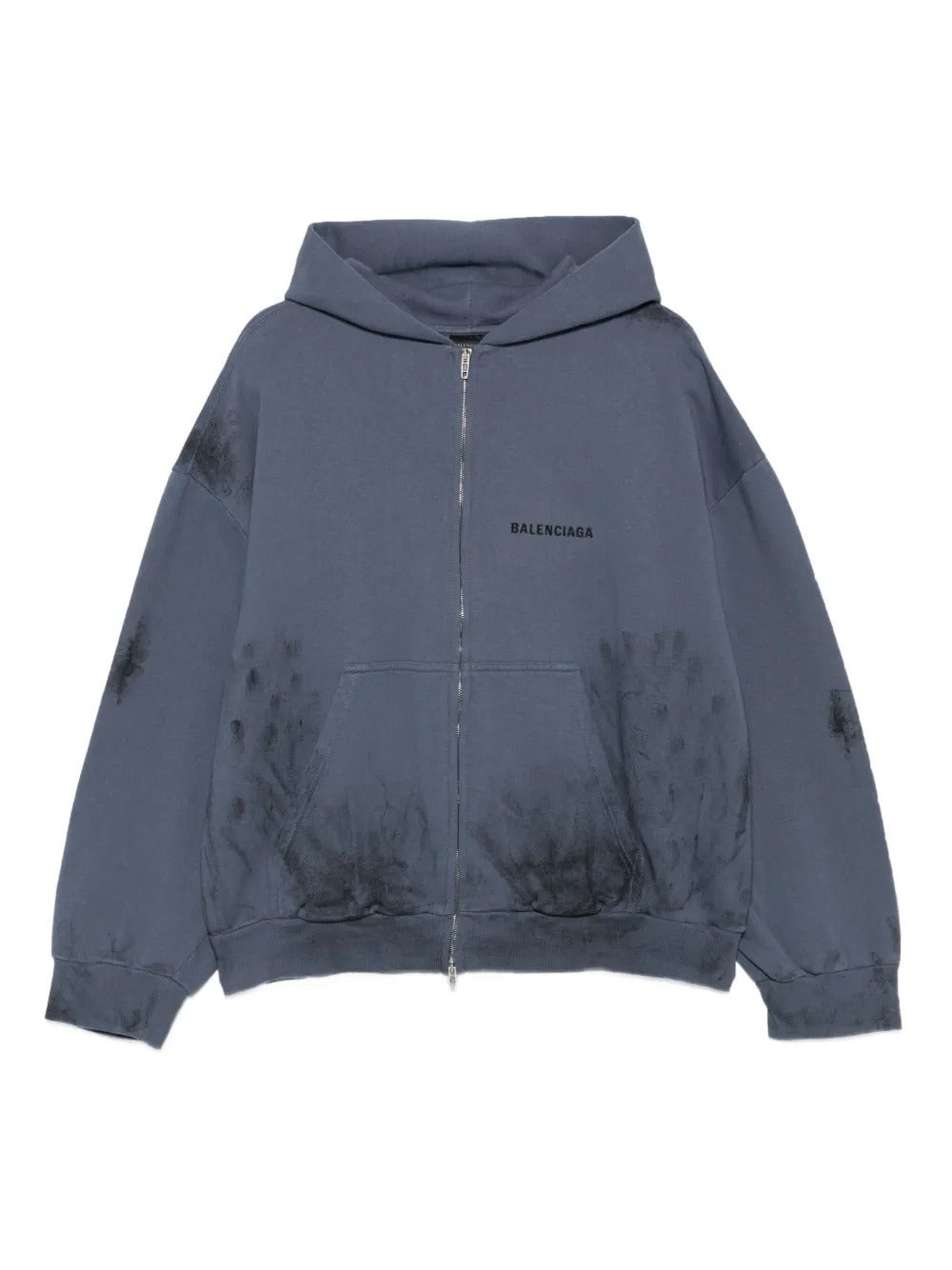 BALENCIAGA - Men Regular Zip-Up Hoodie - 5