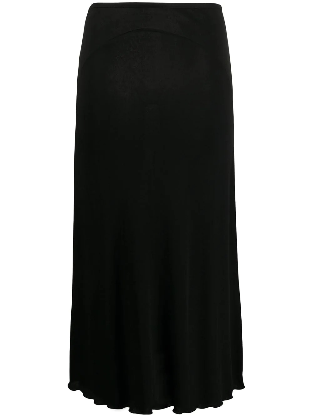 mid-length high waist skirt - 1