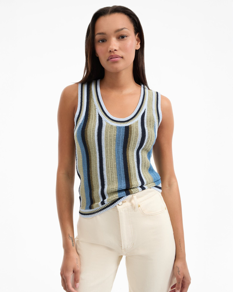 VERONICA BEARD NEVEAH KNIT TANK TOP outlook