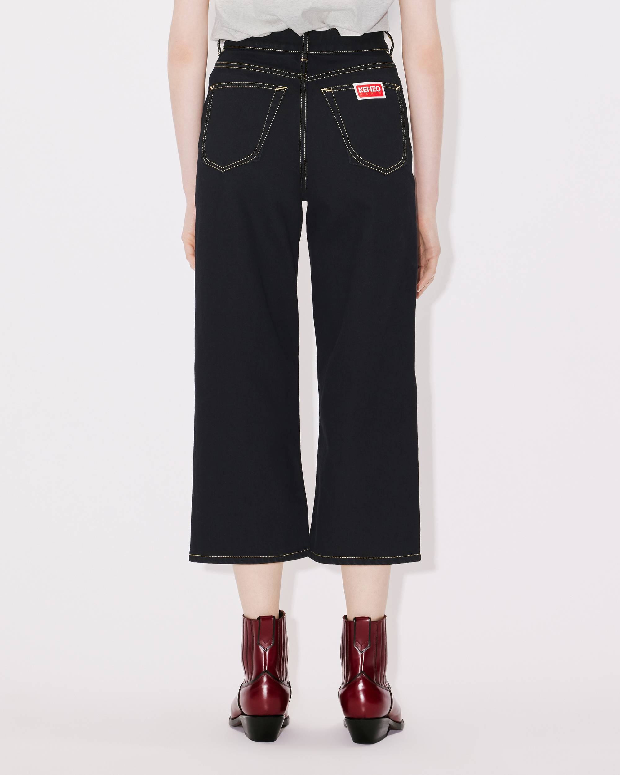 SUMIRE cropped jeans - 5