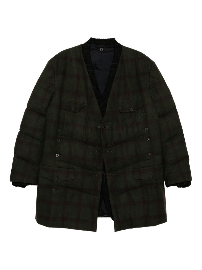 Madras-check blazer 1