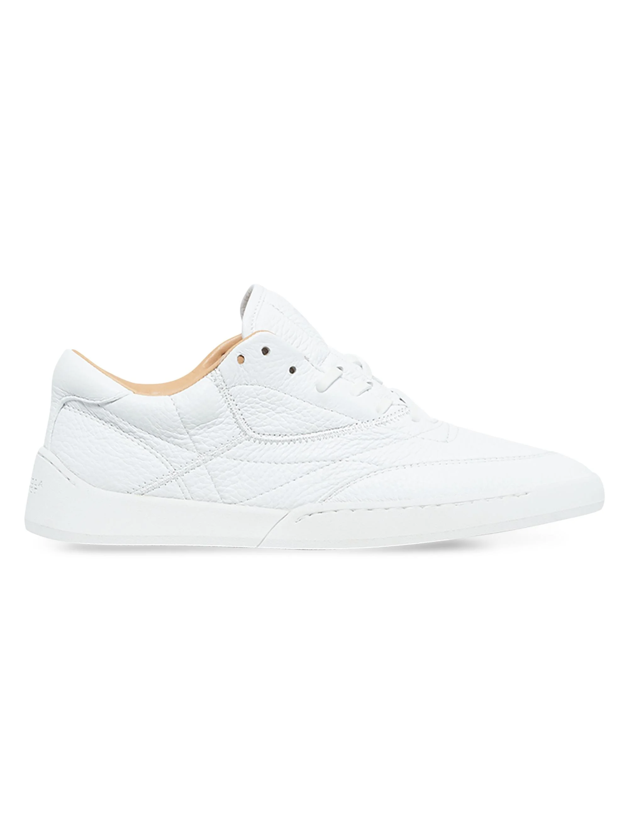 Women's Ohio Leather Low-Top Sneakers - White - 1
