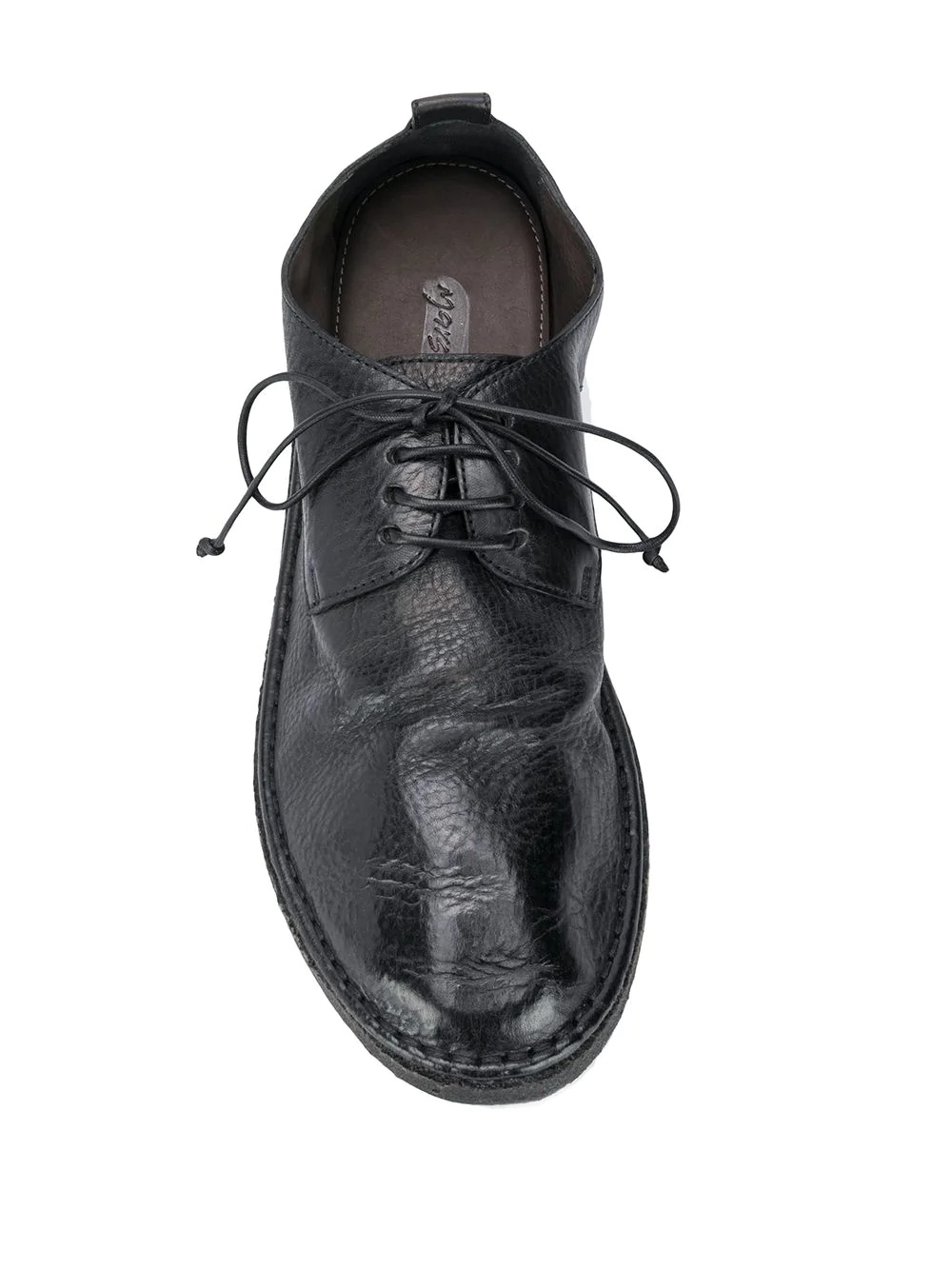 distressed derby shoes  - 4