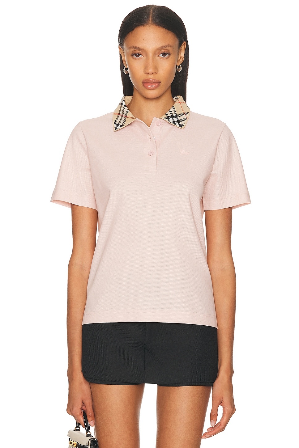 Short Sleeve Polo Top - 1