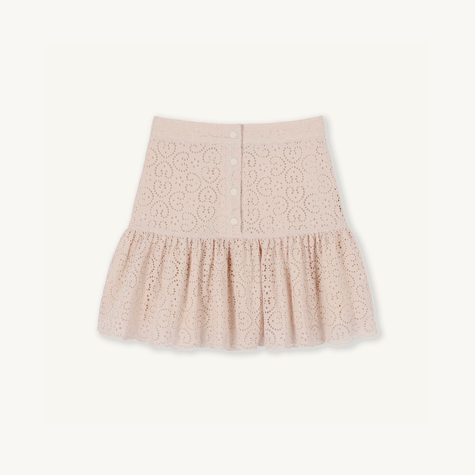 Broderie anglaise skirt - 1