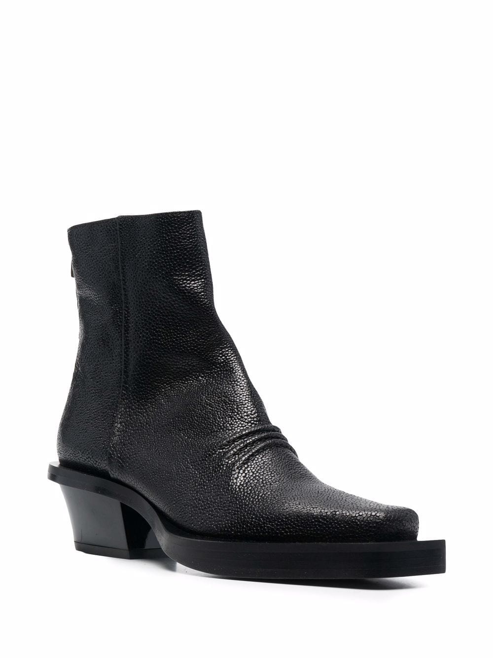 rear-zip ankle boots - 2